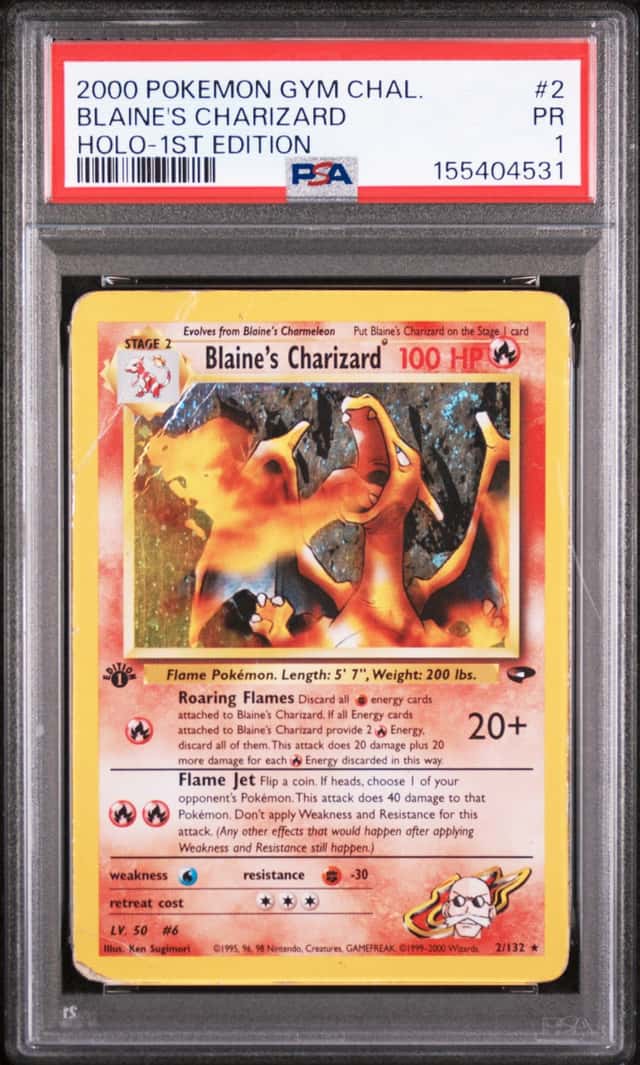 Blaine's Charizard