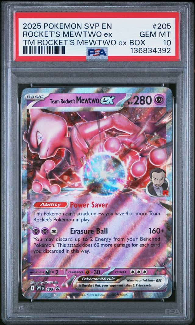 Rocket's Mewtwo EX