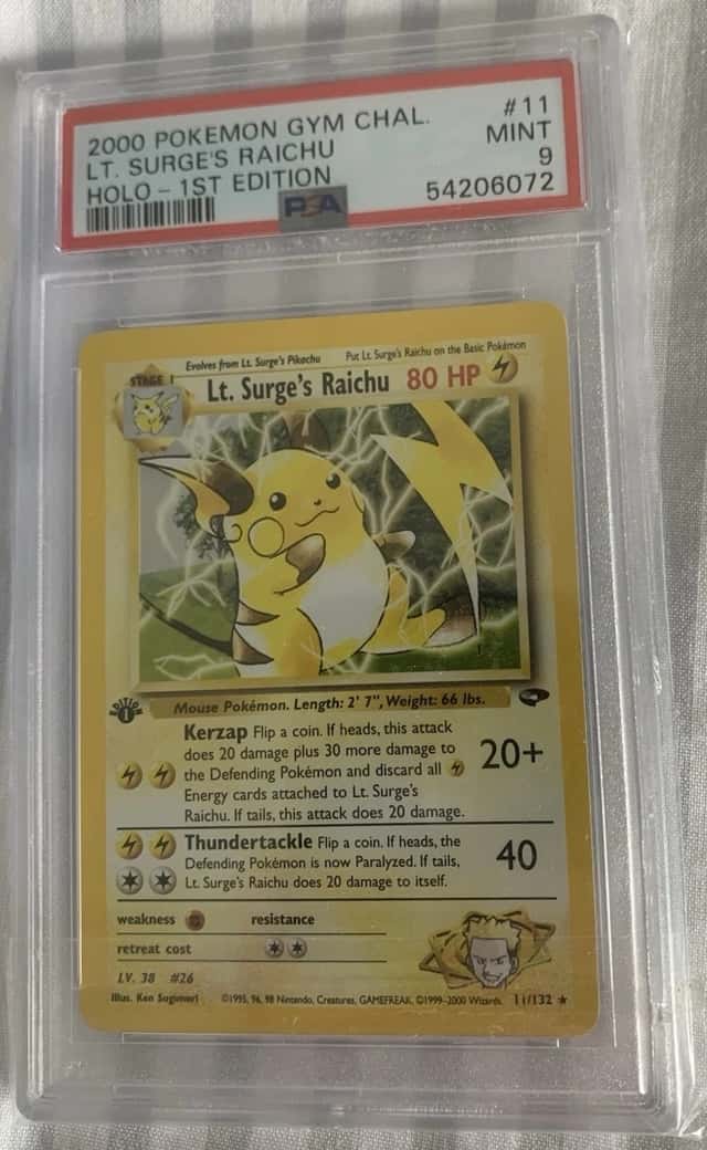 Lt. Surge's Raichu