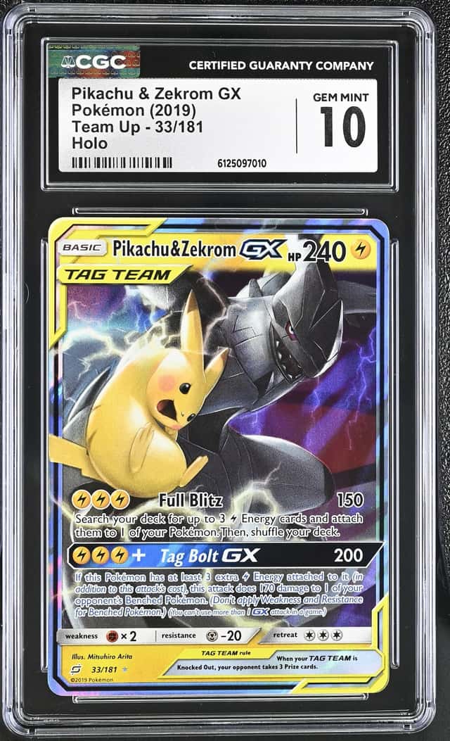 Pikachu & Zekrom GX
