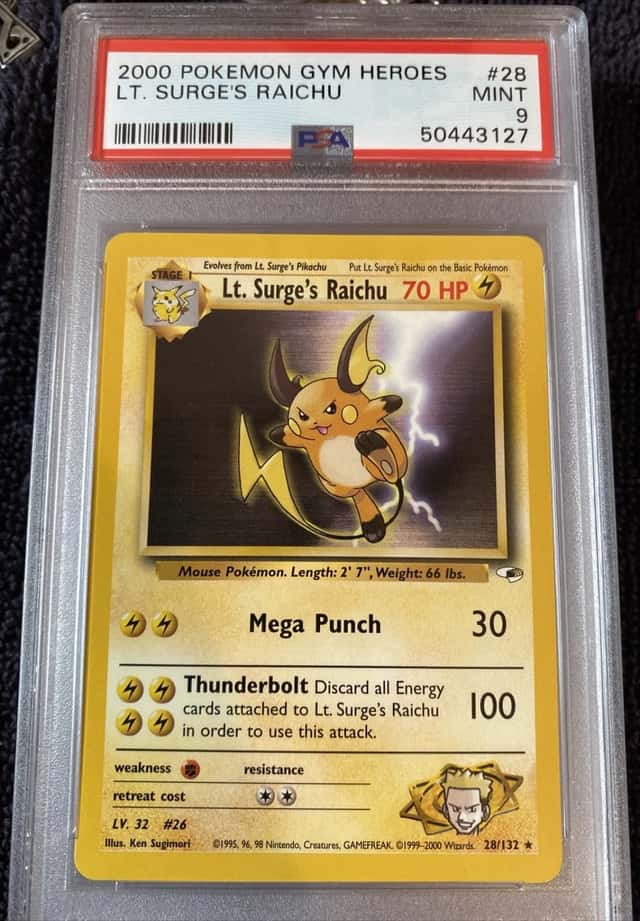 Lt. Surge's Raichu