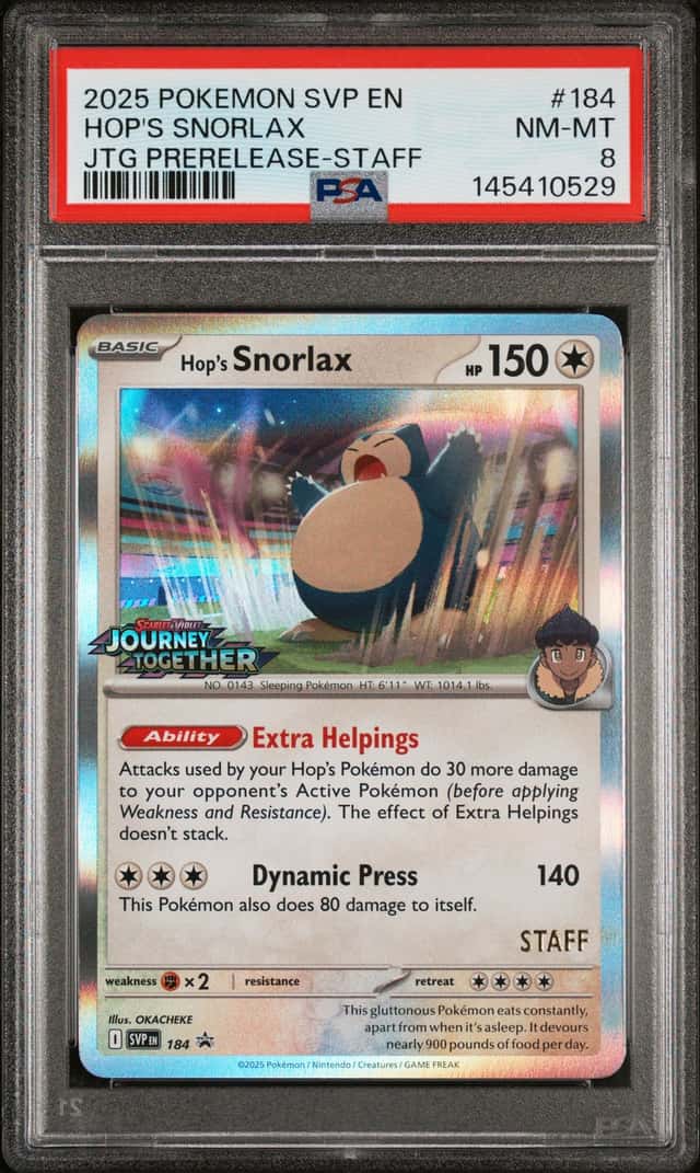 Hop's Snorlax