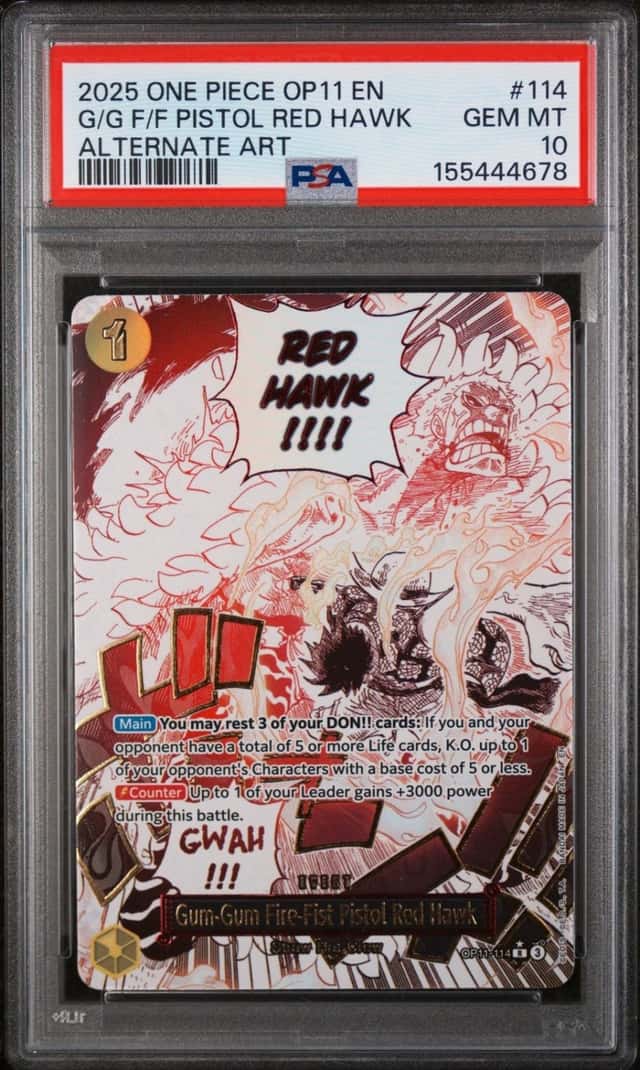 Gum-Gum Fire-Fist Pistol Red Hawk