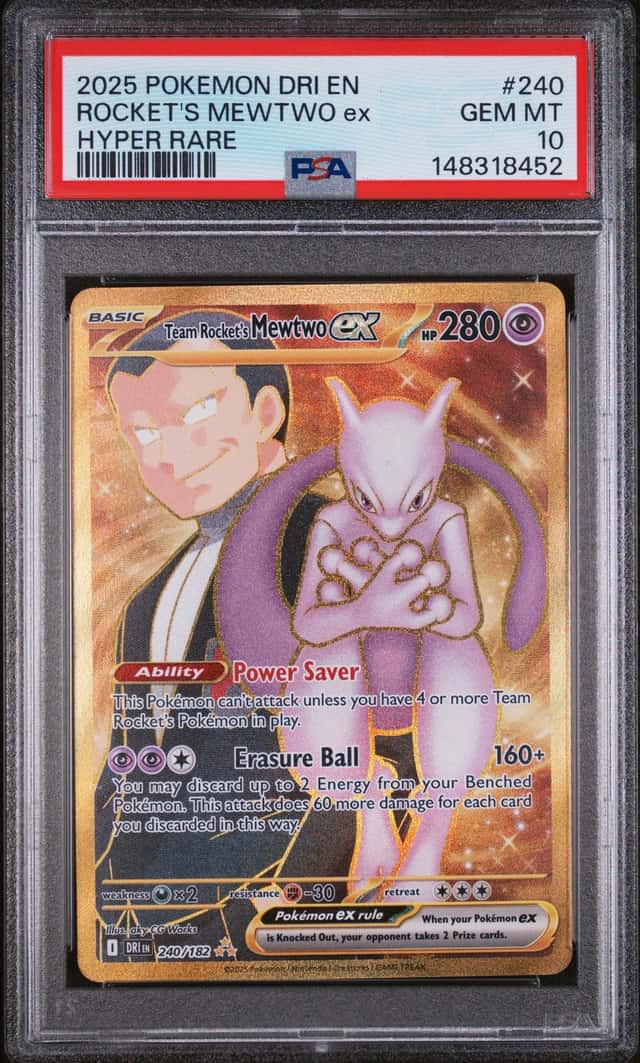 ROCKET'S MEWTWO ex