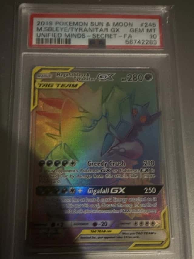 Mega Sableye & Tyranitar GX