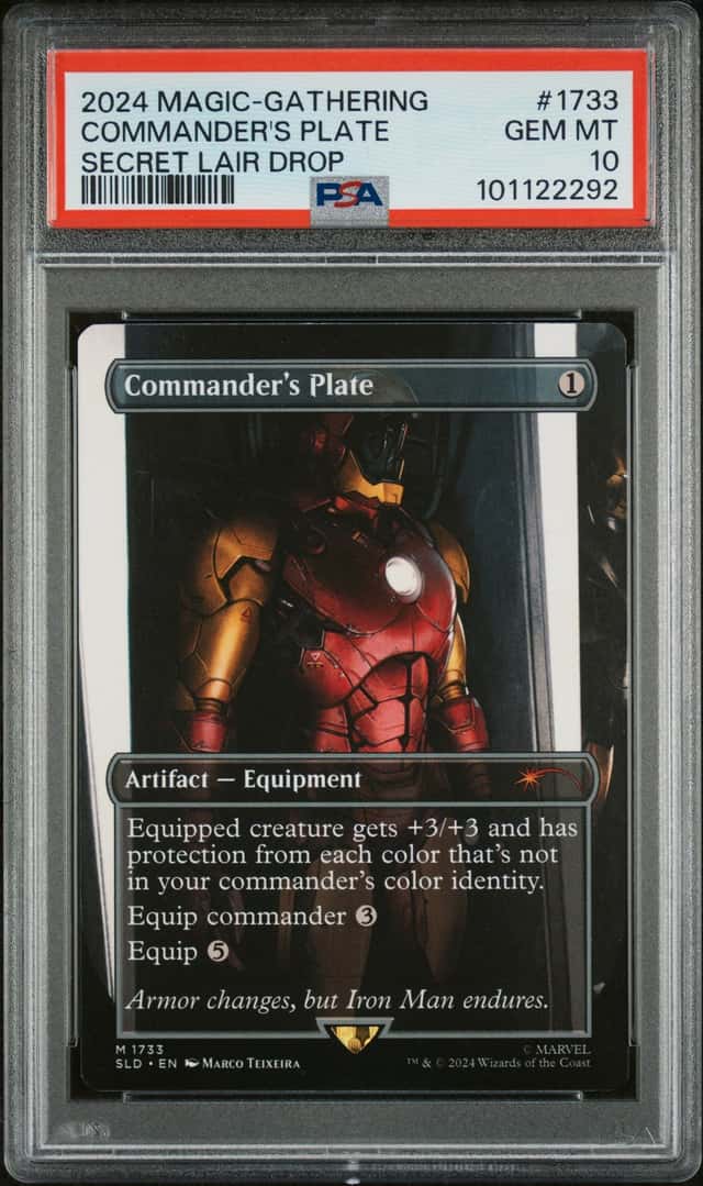 Commander's Plate