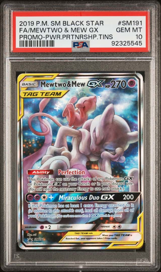 Mewtwo & Mew GX