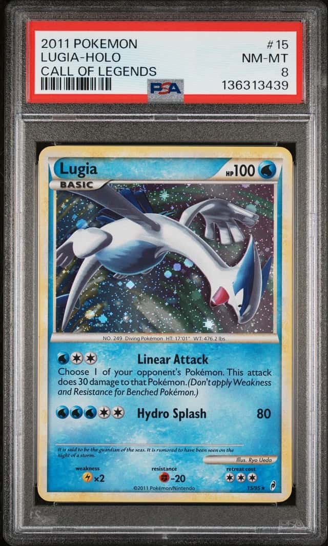 2011 Pokemon Call of Legends #15 Lugia Holo PSA 8 NM-MT New Cert 