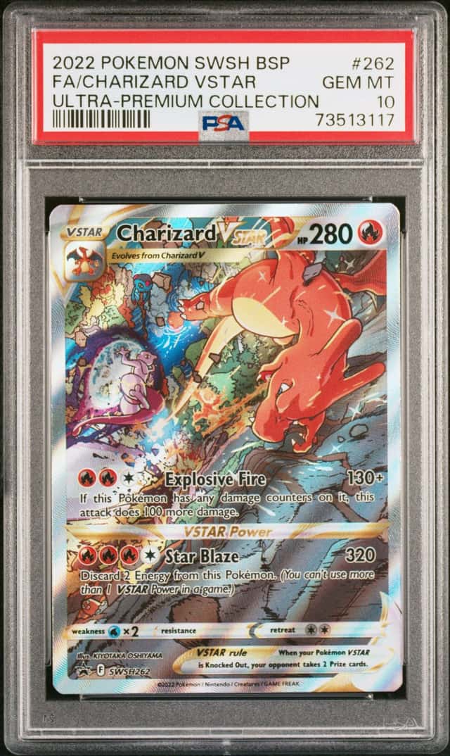 2022 Pokemon SWSH Black Star Promos Charizard VST #SWSH262 PSA 10 GEM MINT
