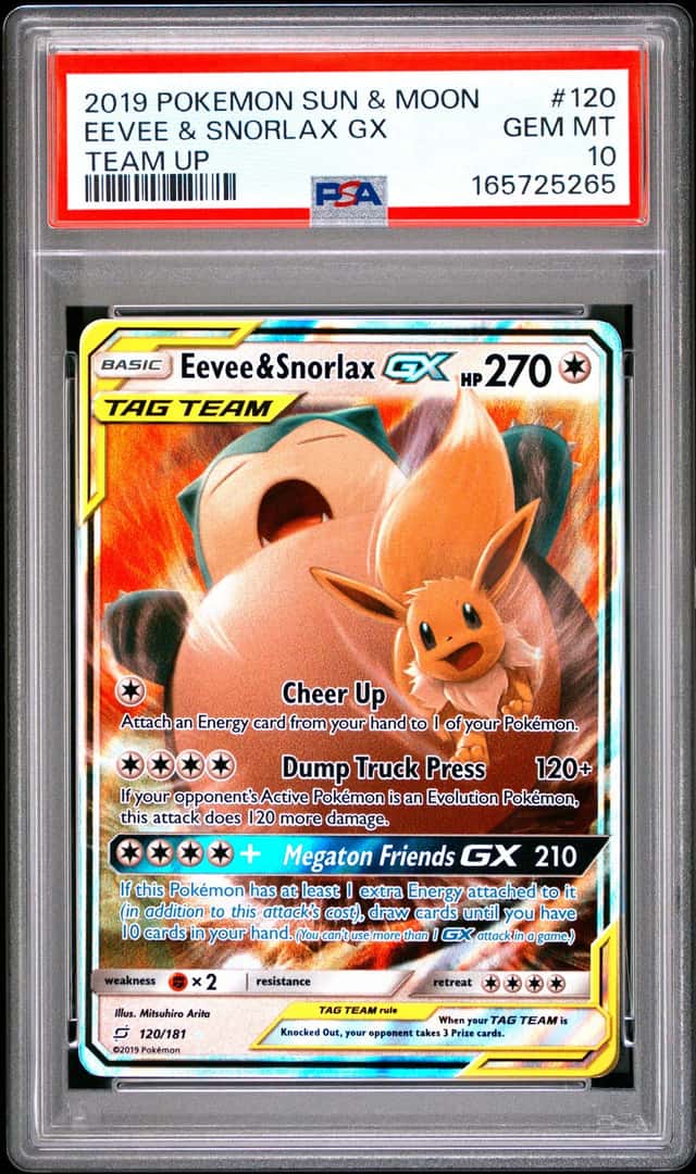 Eevee & Snorlax GX