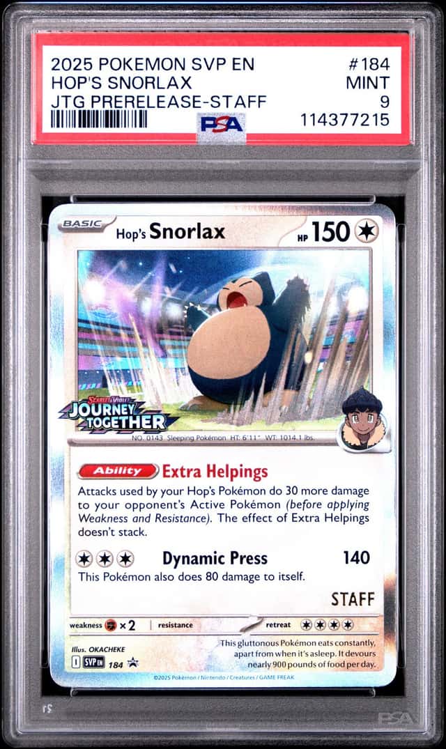 Hop's Snorlax