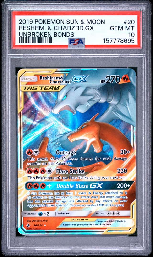 Reshiram & Charizard GX