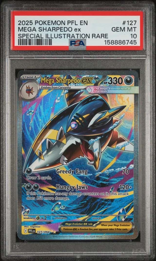 MEGA SHARPEDO ex