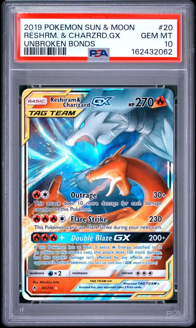 Reshiram & Charizard GX