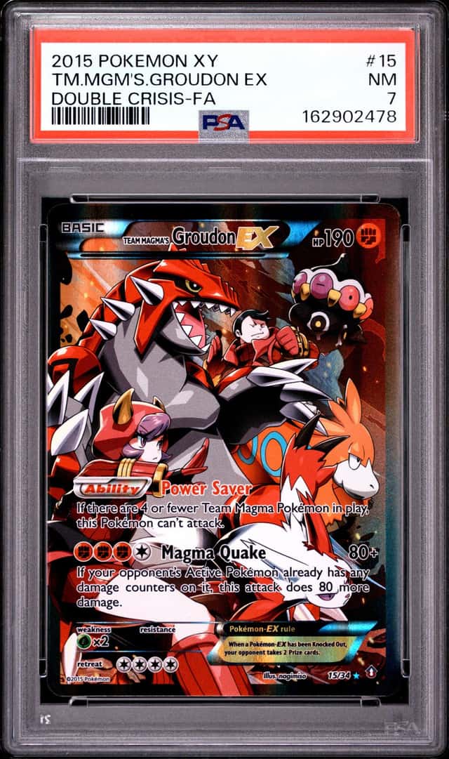 Team Magma's Groudon EX