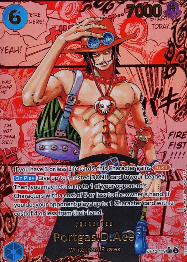 Op Red Manga Art