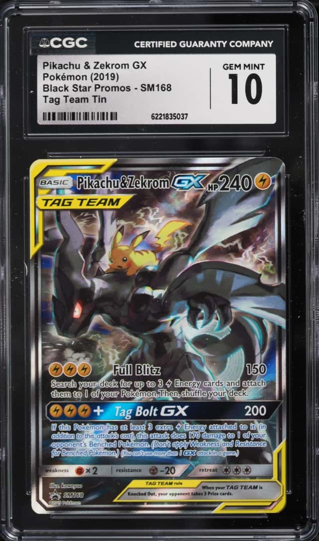 Pikachu & Zekrom GX