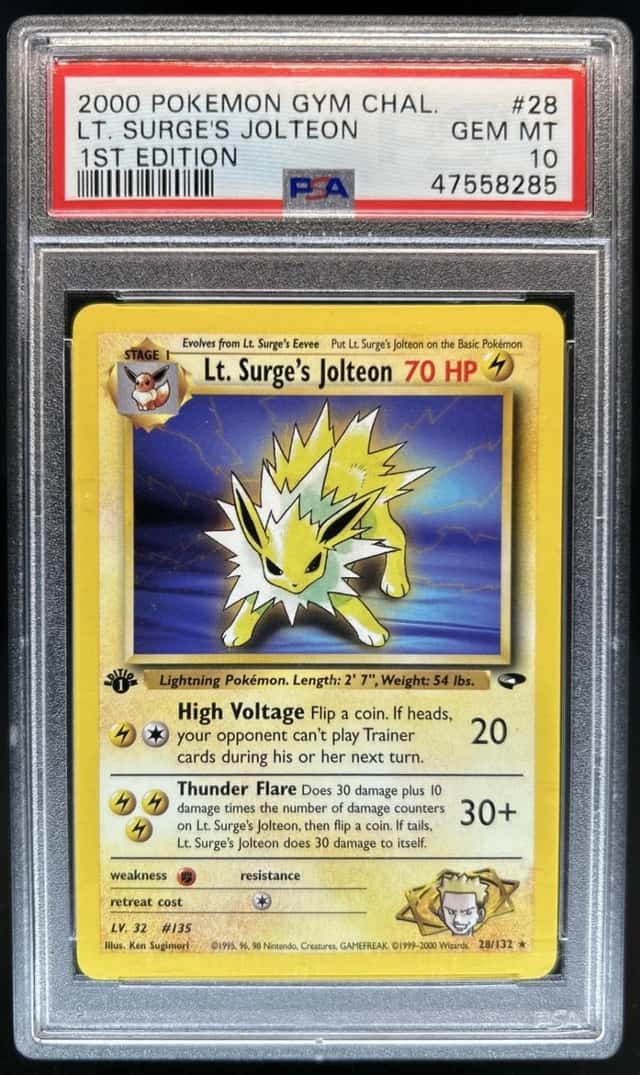 Lt. Surge's Jolteon