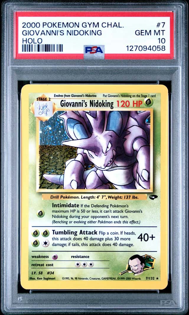 Giovanni's Nidoking