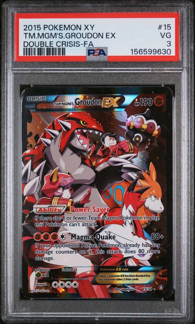 Team Magma's Groudon EX
