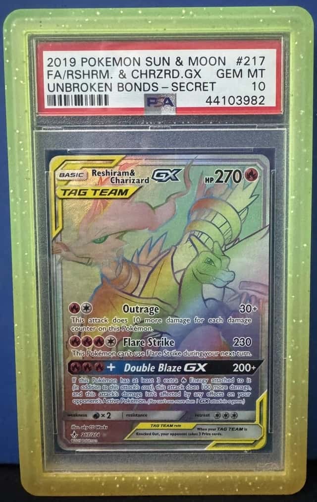 Reshiram & Charizard GX