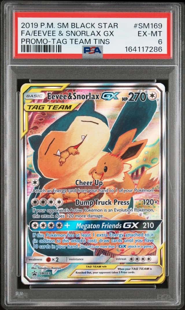 Eevee & Snorlax GX