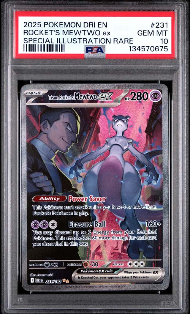 ROCKET'S MEWTWO ex