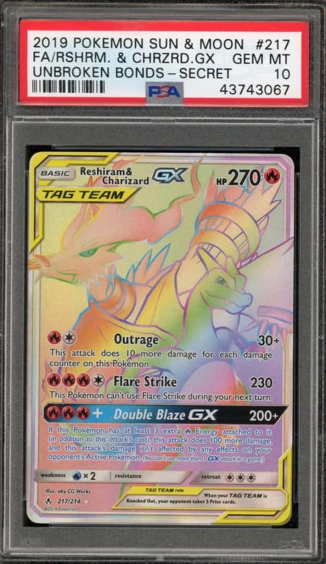 Reshiram & Charizard GX