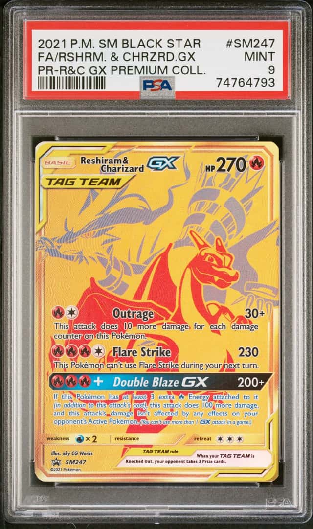 Reshiram & Charizard GX