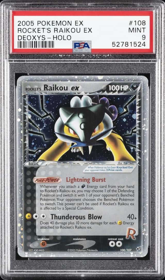 Rocket's Raikou ex