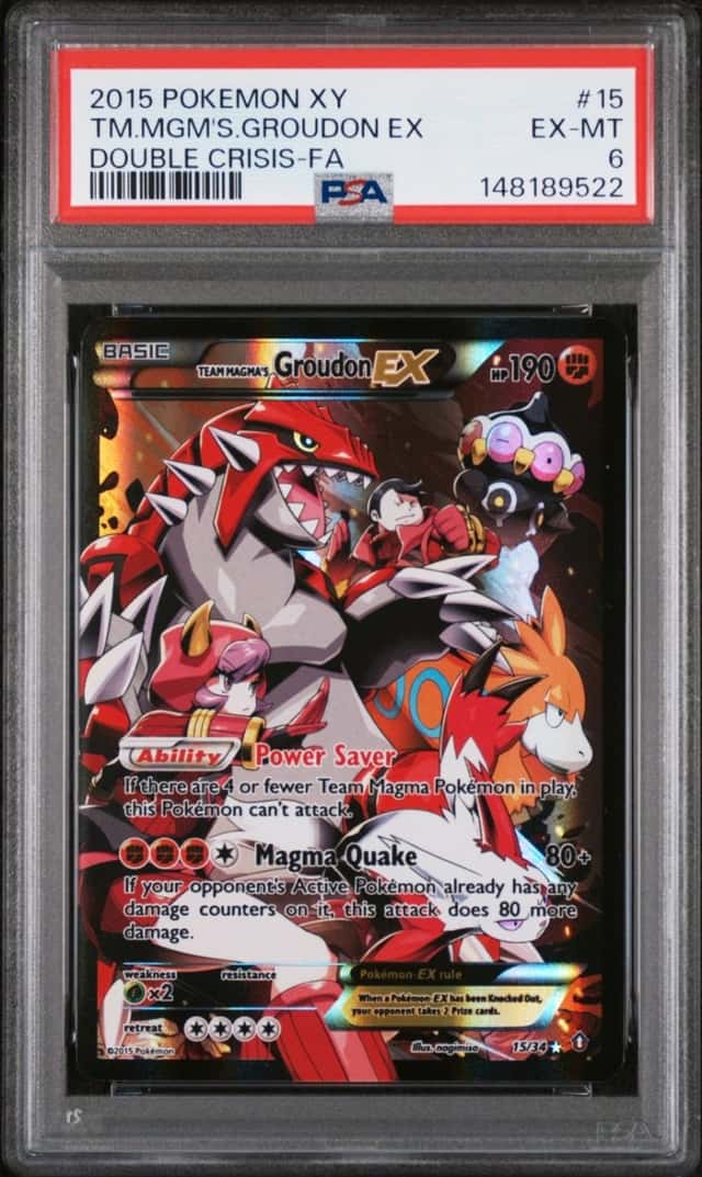 Team Magma's Groudon EX