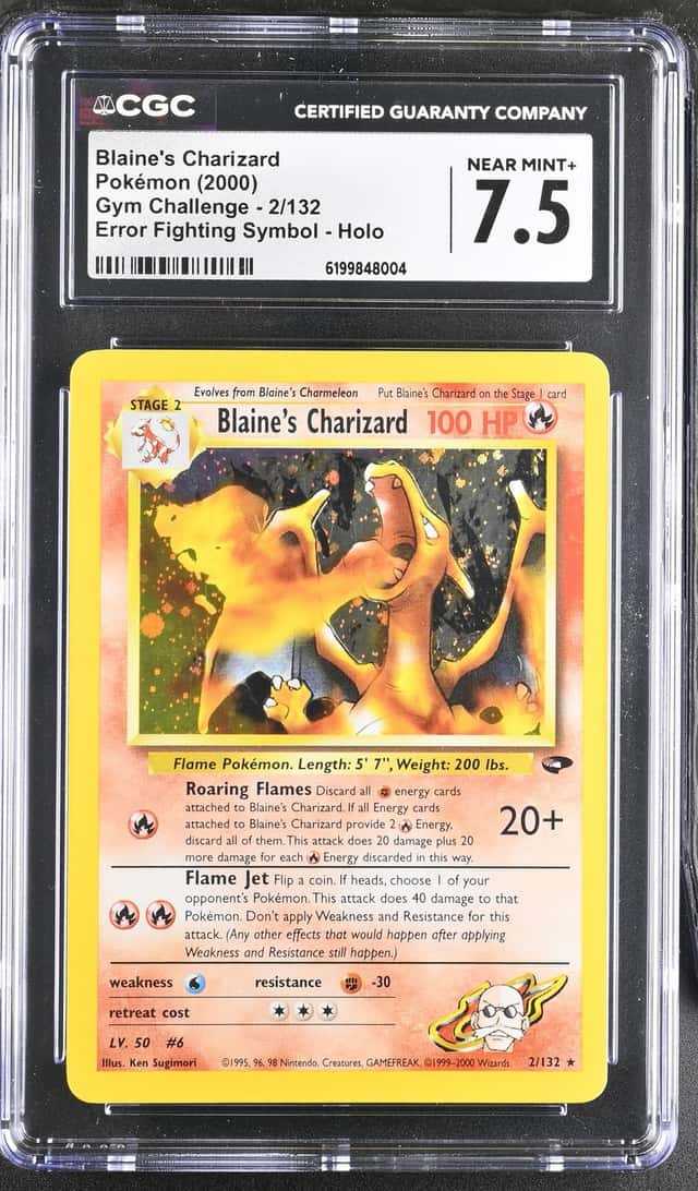 Blaine's Charizard