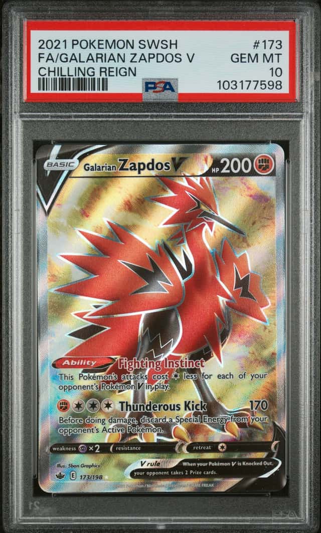 Galarian Zapdos V