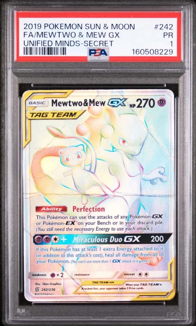 Mewtwo & Mew GX