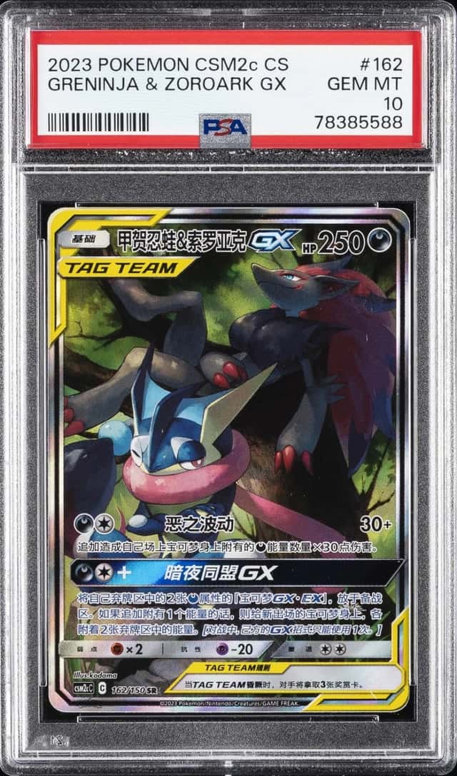 Greninja & Zoroark GX