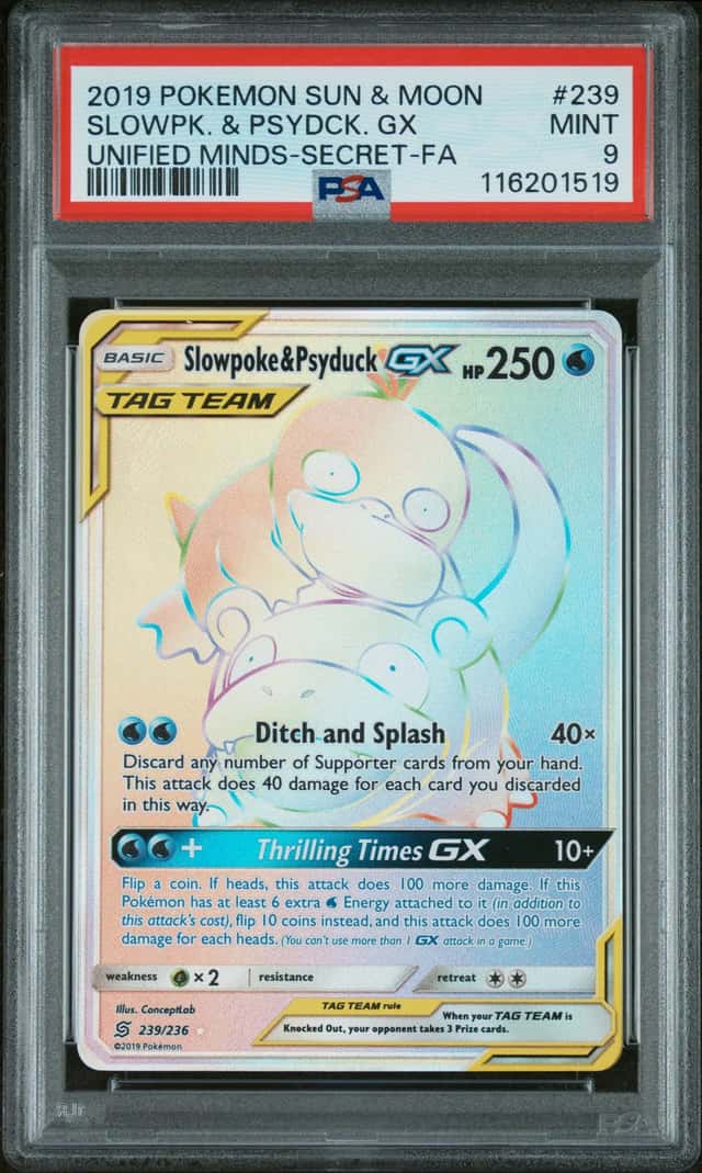 Slowpoke & Psyduck GX