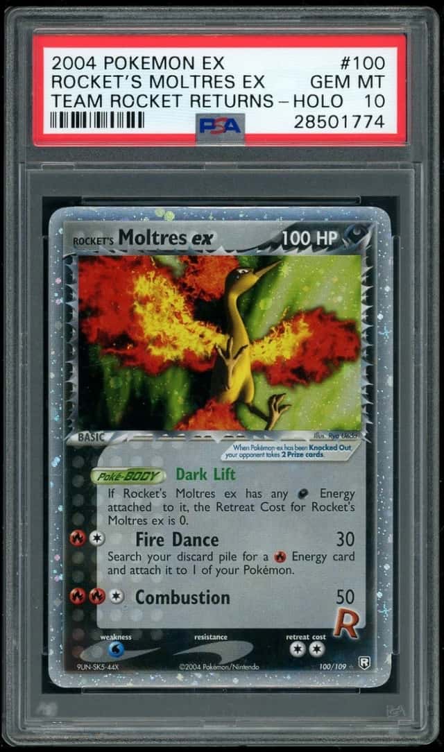 Rocket's Moltres EX