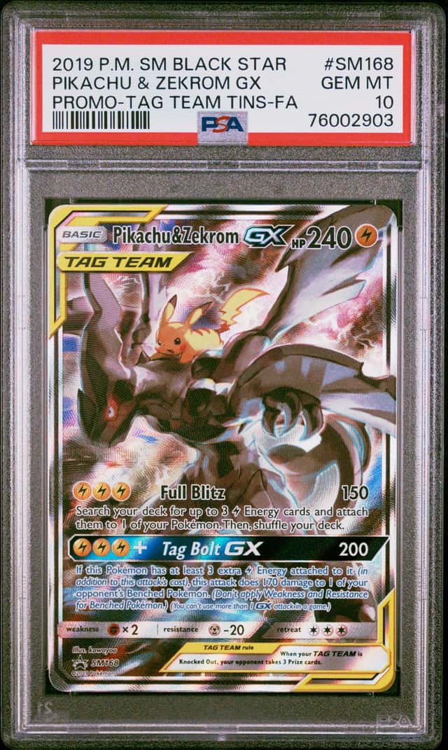 Pikachu & Zekrom GX