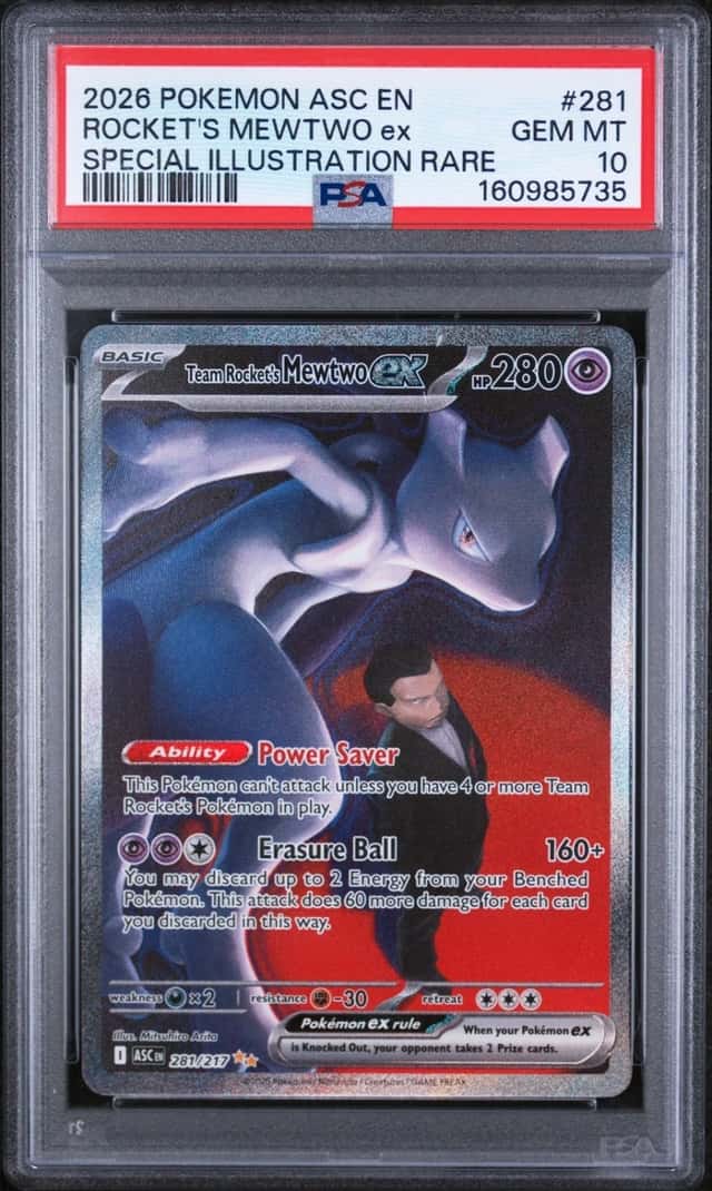 ROCKET'S MEWTWO ex