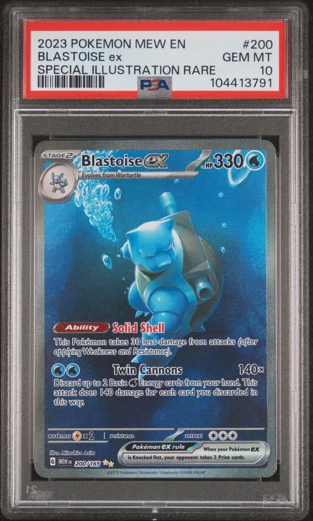 BLASTOISE ex