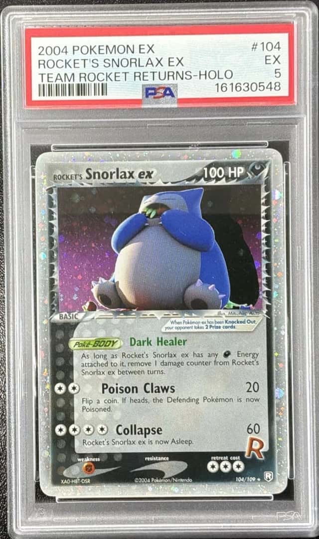 Rocket's Snorlax EX