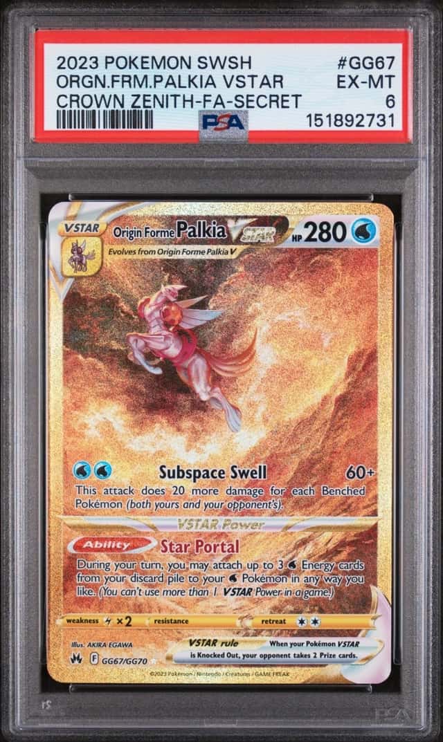 Origin Forme Palkia VSTAR