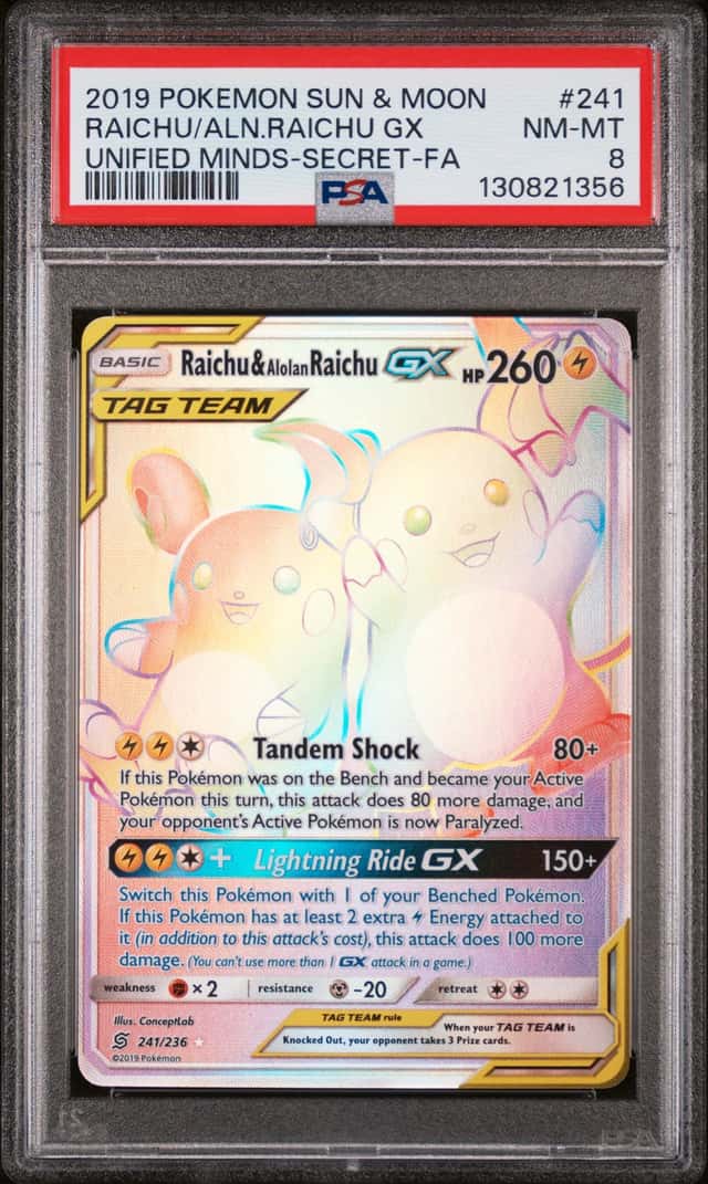 Raichu & Alolan Raichu GX