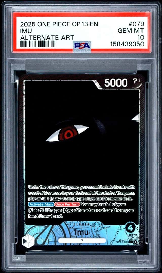 Imu One Piece Op13-Carrying On His Will 079 PSA 10