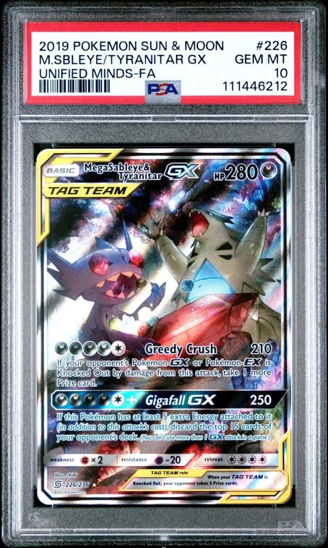 Mega Sableye & Tyranitar GX