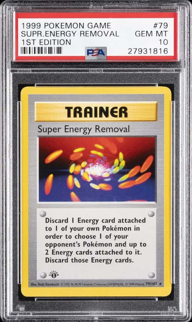 Super Energy Removal