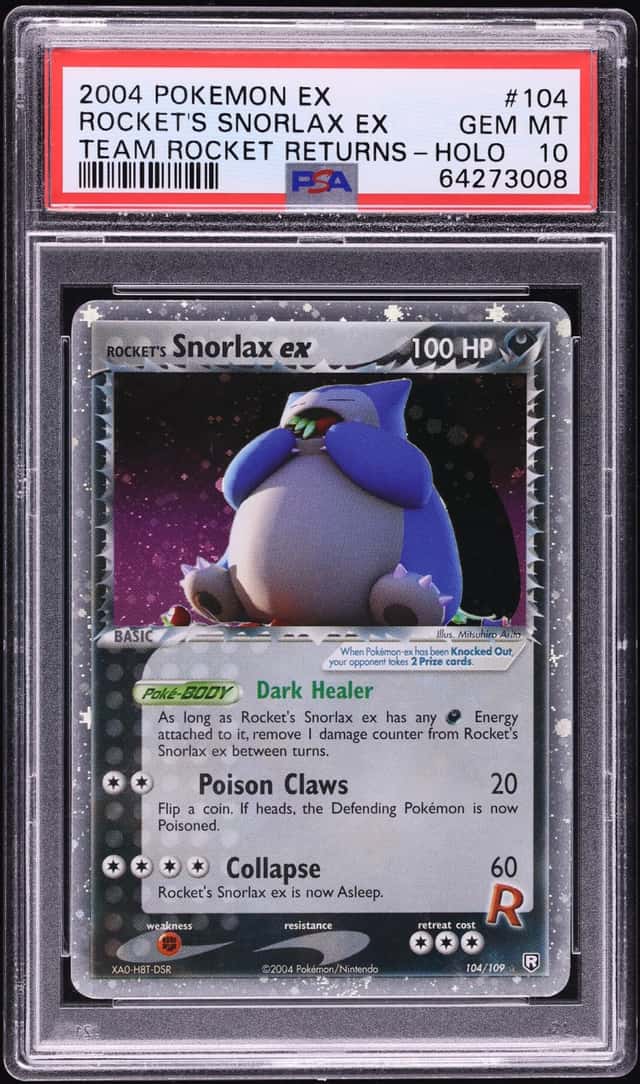 Rocket's Snorlax EX