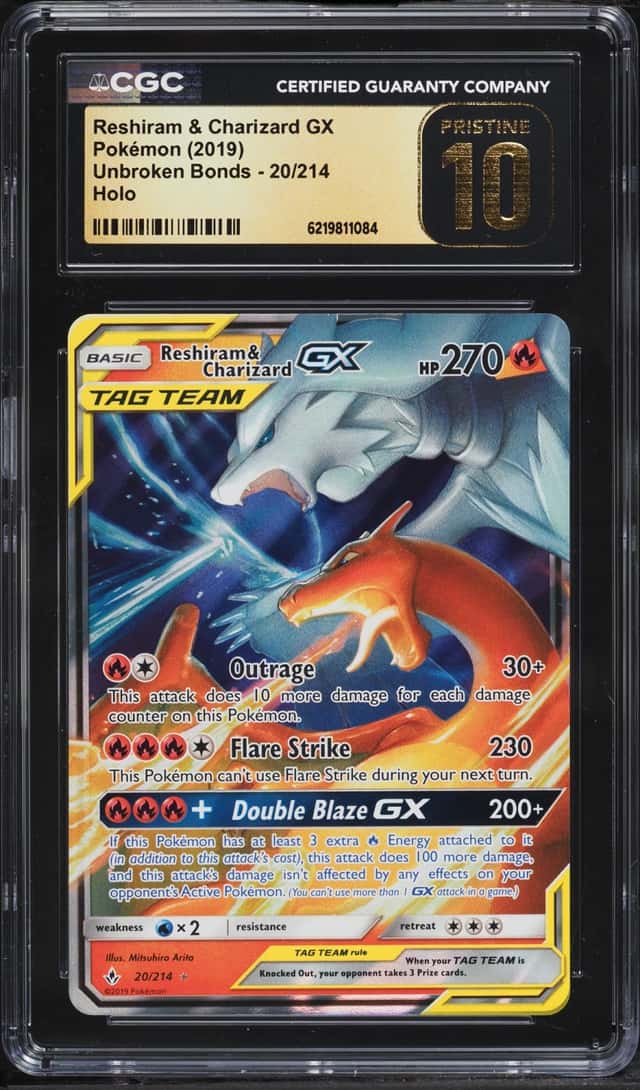 Reshiram & Charizard GX
