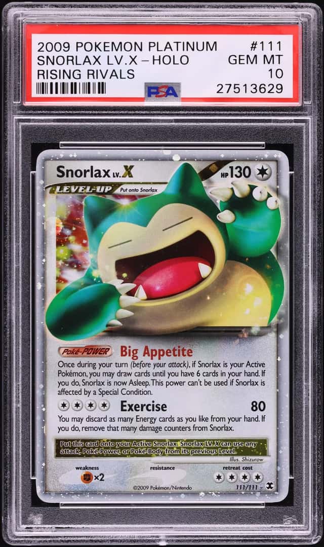 Snorlax Lv X