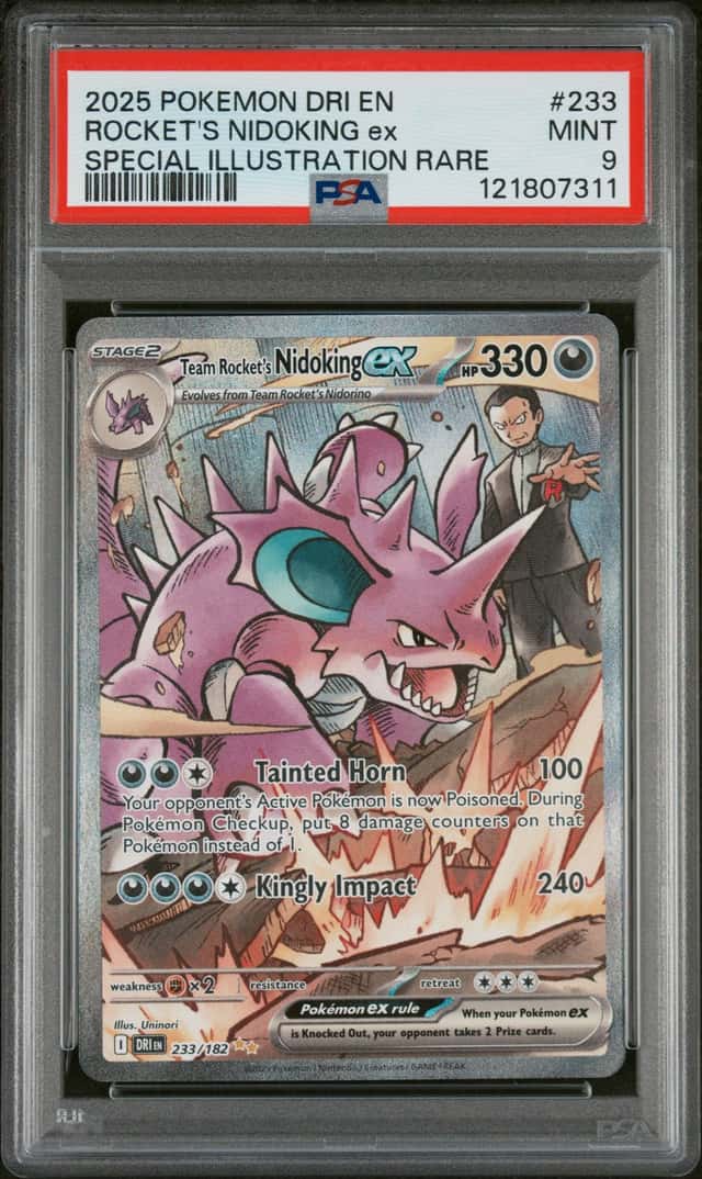 ROCKET'S NIDOKING ex
